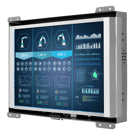 Monitor de pantalla táctil de alto brillo y marco abierto de 10,4 pulgadas R10L600-OFP1HB | Winmate