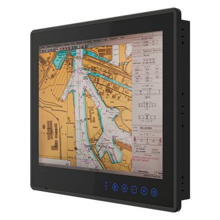 Panel PC marino PCAP ECDIS plano Intel® Core™ i5-1335U de 15 pulgadas R15IAD3S-MRA3FP | Winmate