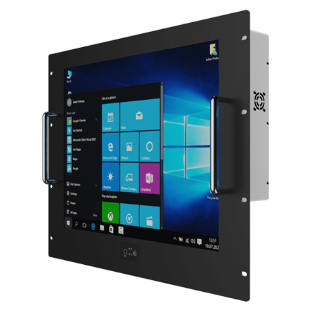 Panel PC de montaje en bastidor Intel® Core™ i9/i7/i5/i3 (Alder Lake S) de 19 pulgadas R19IAD7T-RKA1 | Winmate