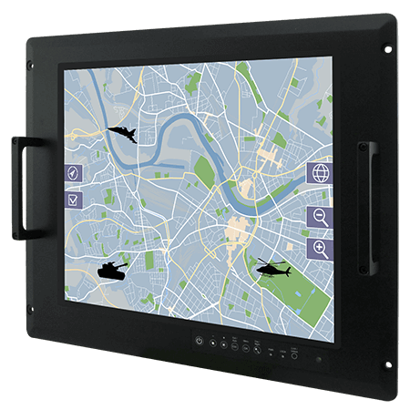 Panel PC para consola de defensa Intel® Core™ i5-1135G7 de 19 pulgadas R19IT3S-MLA3FP | Winmate