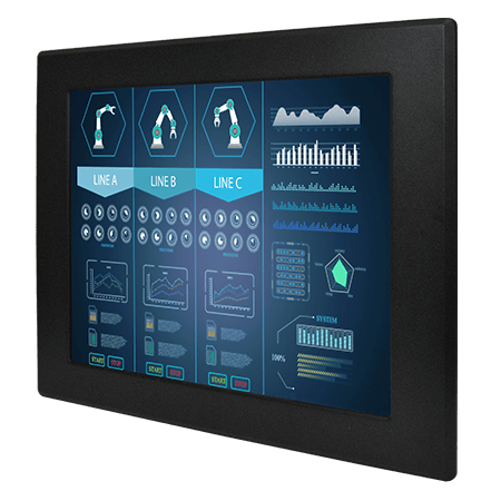 Pantalla de alto brillo de montaje en panel de 17 pulgadas S17L500-PMA1HB | Winmate