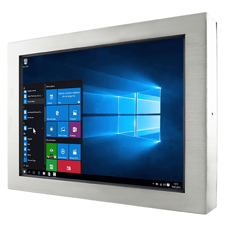 Panel PC con chasis resistivo de acero inoxidable Intel® Celeron® N2930 IP65 de 21,5 pulgadas W22IB3S-65A3 | Winmate