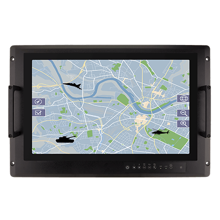 W22IT3S-MLA3FP | 21.5인치 Intel® Core™ i5-1135G7 방어 콘솔 랙 패널 PC | Winmate